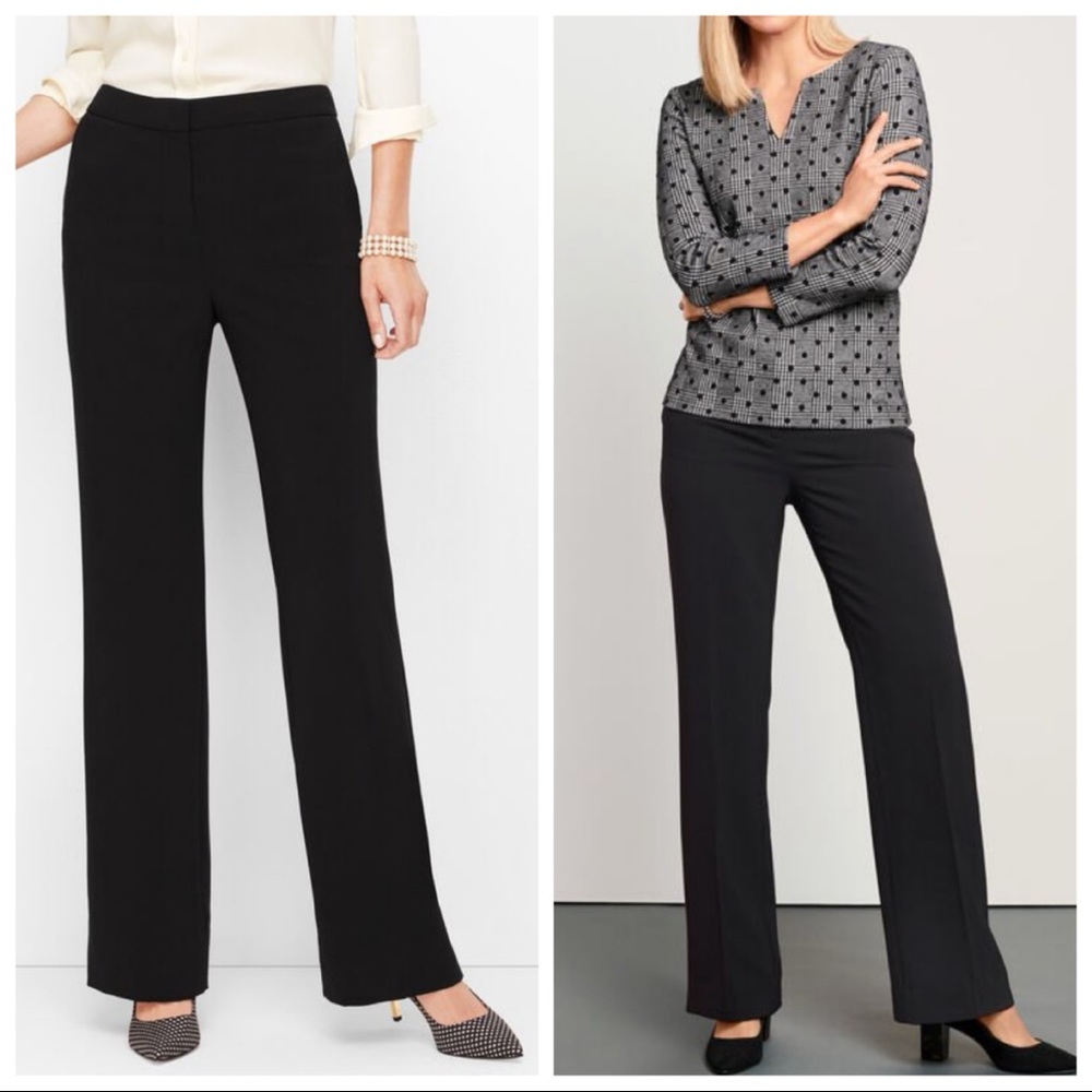 NEW Talbots Heritage Wide Leg Pants